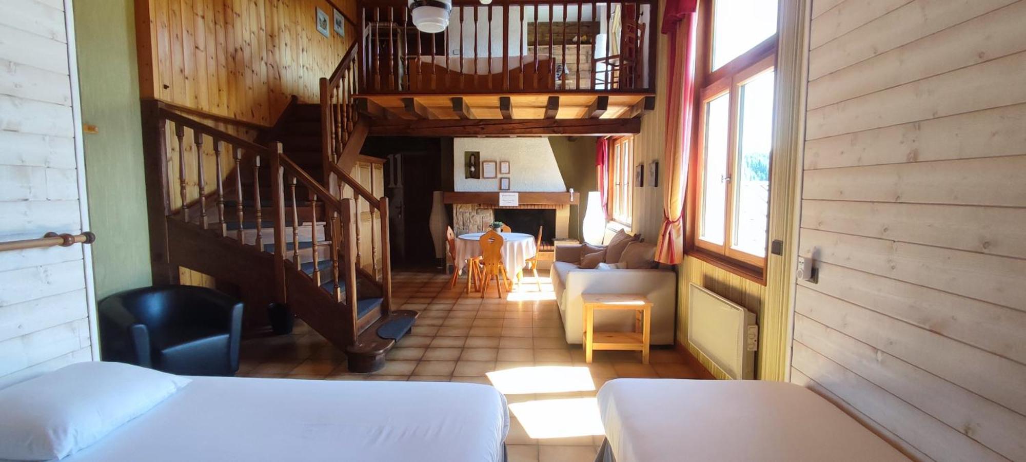 Hotel Le Taconet Le Praz de Lys Zimmer foto